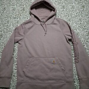 Carhartt Women's Hoodie in Light Purple
